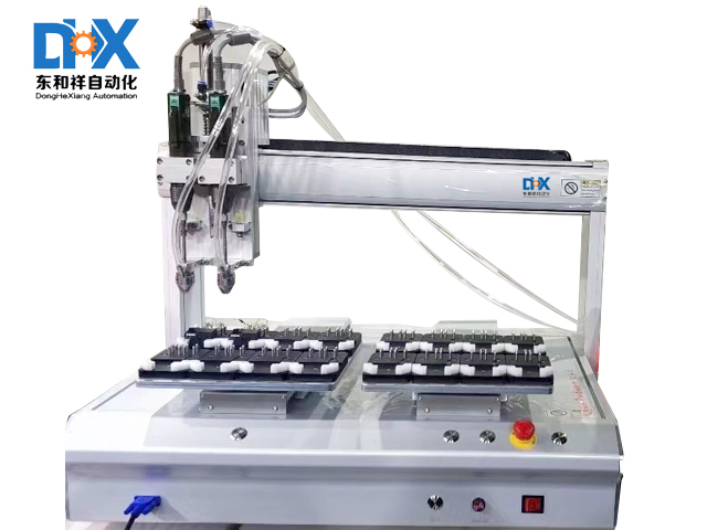 DH-805-AA桌面型雙工位雙批吹氣式自動(dòng)鎖螺絲機(jī)